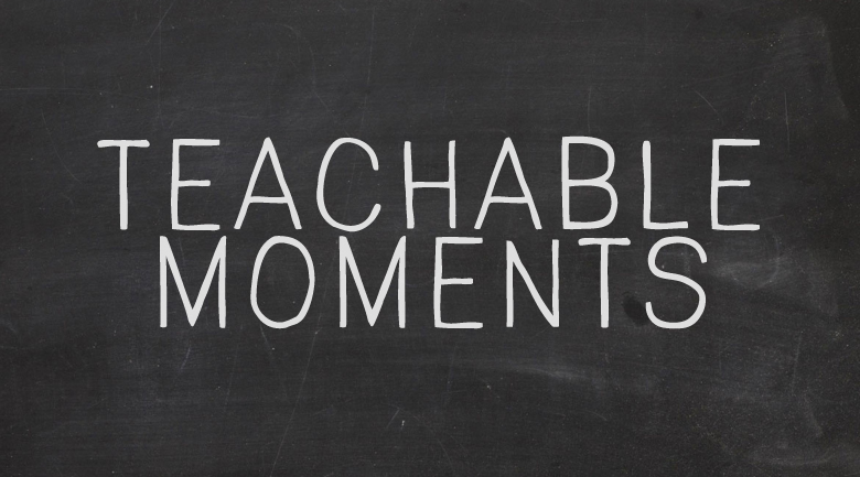 Teachable Moments are What Homeschool is All About