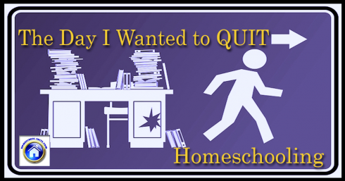 The Day I Wanted to Quit Homeschooling