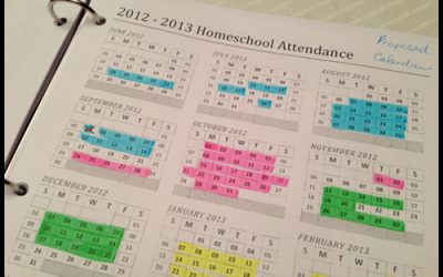 4 Models for Planning Your Homeschool Calendar