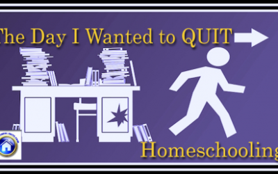 The Day I Wanted to Quit Homeschooling