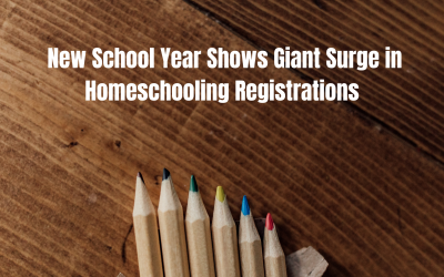 New School Year Shows Giant Surge in Homeschooling Registrations